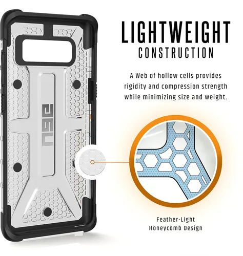 Miniatura 6 de URBAN ARMOR GEAR [UAG] Samsung Note 8 Monarch - Funda para teléfono resistente con plumas, color negro