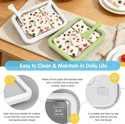 Miniatura 3 de Máquina de helados laminados (VERDE)