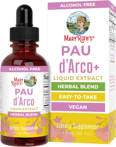 PAU D Arco | Gotas PAU D Arco para apoyo inmunológico | Suplemento líquido para la salud intestinal | Apoyo inmunológico | Suplementos para la salud