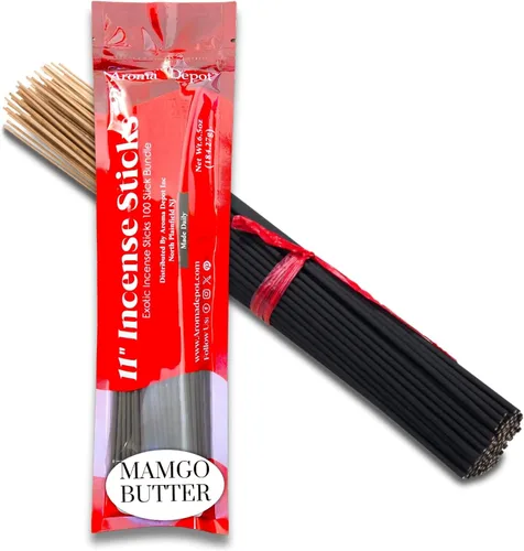 Miniatura 19 de Aroma Depot Dragons Blood - Varitas de incienso más exóticas de 11 pulgadas. Aproximadamente 85 a 100 varillas por paquete, cada palo natural se