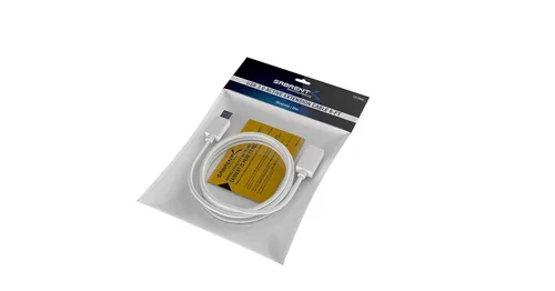 Miniatura 8 de SABRENT Cable de extensión USB 3.0 de 22AWG A macho a A hembra [blanco] 6 pies (CB-306W)