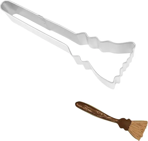 R&M Witch's Broom - Cortador de galletas de 5 pulgadas en acero estañado duradero, económico