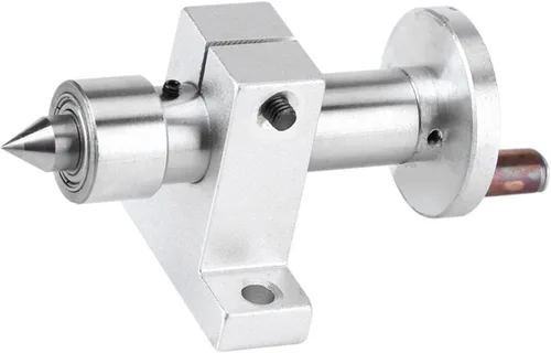 Miniatura 5 de Centro activo de doble rodamiento, centro giratorio ajustable de alta precisión para máquina de torno para carpintería, herramientas de automóvil
