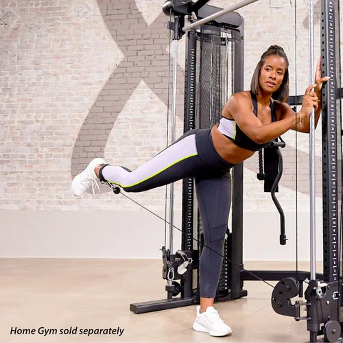 Miniatura 4 de CENTR Kit de accesorios para máquina de cables para gimnasios en casa y entrenadores funcionales - Accesorio de jalón dorsal LAT, cuerda de tríceps