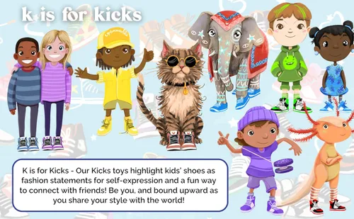 Miniatura 9 de Rompecabezas de bandeja de madera FSC de 48 piezas - Upbounders® Be You Rainbow Kicks & Zoo Animals Zapatillas coloridas, niños multiculturales