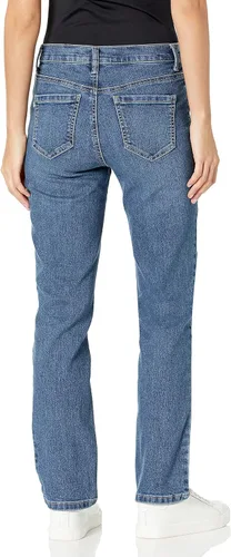 Miniatura 2 de Gloria Vanderbilt - Amanda - Jeans clásicos de tiro alto y corte cónico para mujer, talla petite