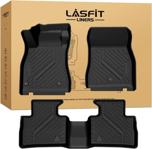 Miniatura 13 de LASFIT Alfombrillas de suelo y tapete de carga para Kia K4 2026 2025 para todo tipo de clima, TPE ajuste personalizado, juego completo