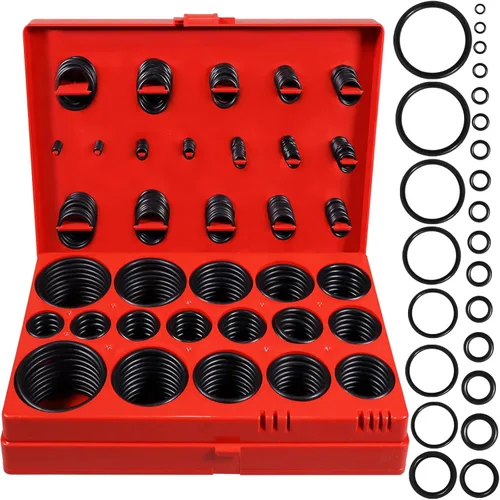 XBVV - Kit de 419 juntas tóricas métricas universales, 32 tamaños, goma Buna-N 70A, para grifos, automóviles lavadoras a presión reparación de