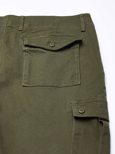 Miniatura 5 de Tienda Essentials pantalón cargo para hombre entallado elástico