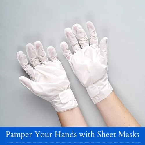 Miniatura 2 de Borghese Mascarillas de mano de hidratación profunda (3 pares) - Máscaras de mano con hialuronato de sodio, colágeno hidrolizado y alantoína