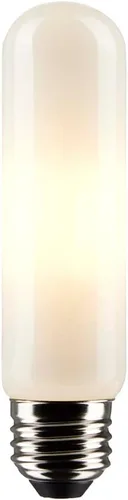 Miniatura 2 de Satco Bombilla LED E26 de 8 W, 2700 K, clasificación de 15000 horas, regulable, escarcha