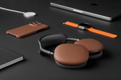 Miniatura 3 de Latercase Funda ultrafina de fibra de aramida de 0.024 in para AirPods Max y AirPods Max 2 Carcasa dura ligera de 0.28 oz Ajuste de precisión