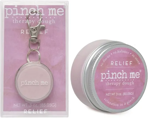 Miniatura 8 de Pinch Me Combo de medallón de masa terapéutica – Masilla holística para aromaterapia para aliviar el estrés – 0.3 oz con clip de Locket Aroma + 3oz