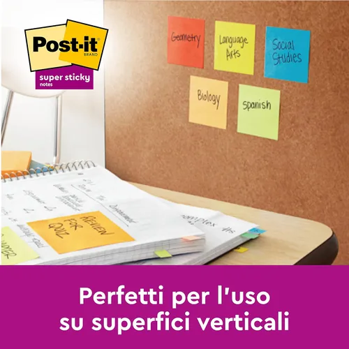 Miniatura 10 de Post-it Dispensador de notas Z, paquete de 2 almohadillas, 45 hojas por bloc, 2.992 in x 2.992 in, color turquesa, para una cómoda dispensación