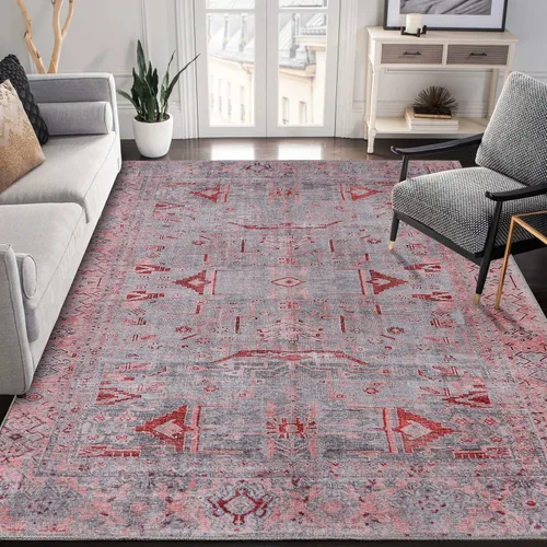 Miniatura 10 de Superior Alfombra de pasillo de interior para sala de estar, dormitorio, cocina/comedor, oficina, única, alfombras con respaldo de algodón