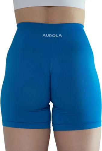 Miniatura 4 de AUROLA Intensify - Pantalones cortos de entrenamiento para mujer, sin costuras, para gimnasio, yoga, correr, deporte, ejercicio activo, fitness
