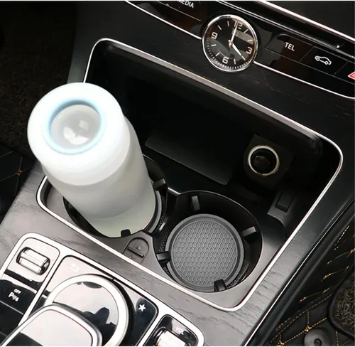 Miniatura 6 de Paquete de 4 portavasos para automóvil, 2.75 pulgadas de diámetro, antideslizante, universal, duradero, adecuado para la mayoría de interiores