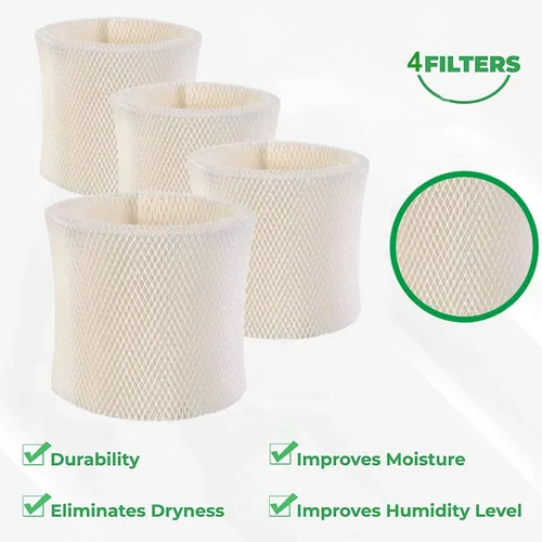 Miniatura 2 de Paquete de 4 filtros de repuesto para humidificador Emerson MAF2 que absorbe el aire húmedo diseñado para ser compatible con Emerson Part # MAF2