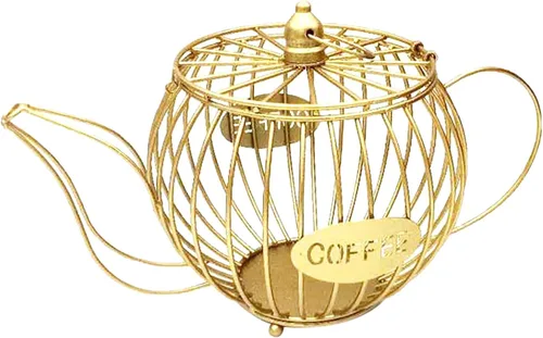 Miniatura 14 de Owill-home Soporte para cápsulas de café y taza organizadora, soporte de metal para tazas de café expreso, soporte para crema de café, soporte