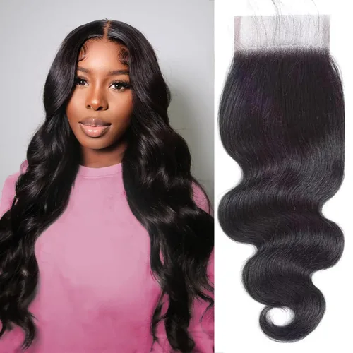 Miniatura 8 de Encaje frontal transparente HD de 13 x 6 pulgadas, prearrancado con abuelitos, línea capilar natural, cierre frontal ondulado 12A, cabello humano