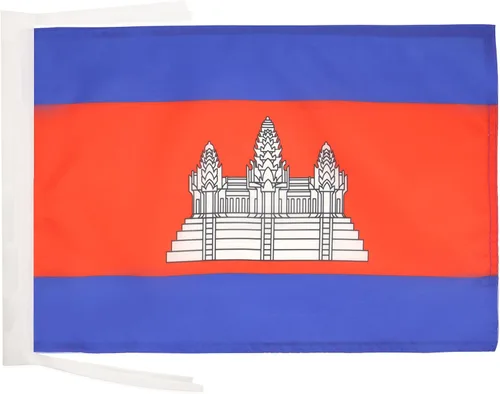 Miniatura 545 de Bandera de México AZ FLAG, 45.7 x 30.5 cm, con cordones - Pequeñas banderas mexicanas de 30 x 45 cm - Bandera de 45.7 x 30.5 cm