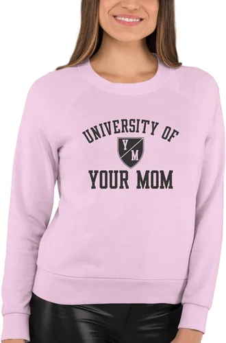 Miniatura 56 de Go All Out University of Your Mom - Sudadera con cuello redondo para hombre