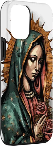 Miniatura 3 de Funda para iPhone 12 Pro Max Virgen De Guadalupe Católica Virgen De Guadalupe