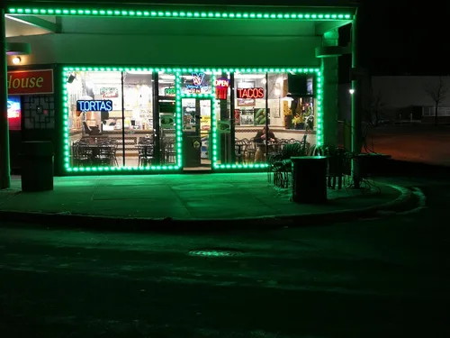 Miniatura 7 de Luz verde LED de la ventana del escaparate los 20ft con la UL enumeró la fuente de alimentación 12v 3A