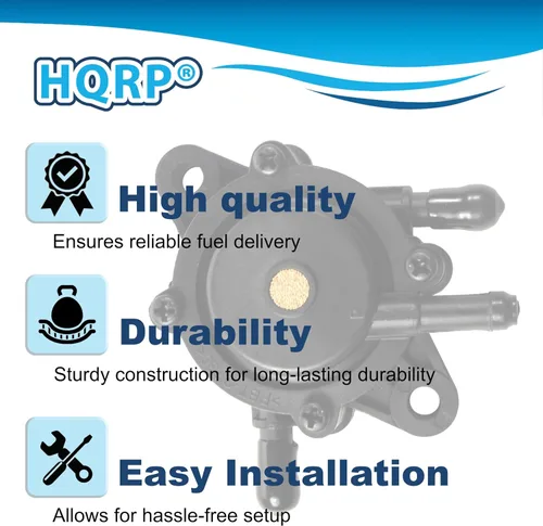 Miniatura 3 de HQRP Bomba de combustible compatible con John Deere LG808656 M138498 M145667 Reemplazo compatible con 647 657 667 LA115 L120 L130 LA130 LA140 LA150
