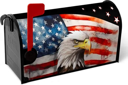 Miniatura 68 de Funda para buzón de verano magnética, girasol de verano impermeable, fundas para buzón de primavera, mariposas florales, buzón de poste, cubiertas