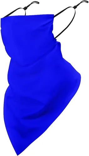 Miniatura 29 de Bufanda triangular reutilizable con cinta elástica para las orejas, protección solar UV