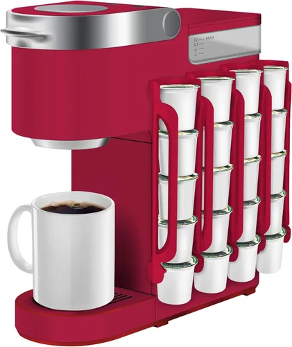 Miniatura 21 de Soporte para tazas K para Keurig: soportes para cápsulas de café para mostrador de espacio pequeño, soportes para Kcup para montaje en pared