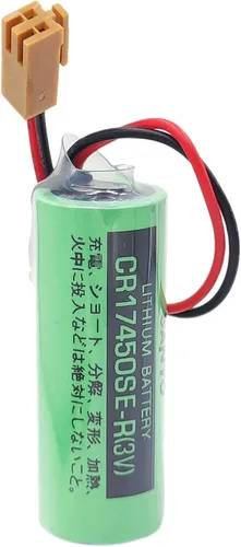 Miniatura 7 de (15 unidades) 3V 2500mAh CR17450SE-R PLC Batería de litio con enchufe para FANUC A98L-0031-0012 Sistema CNC no recargable