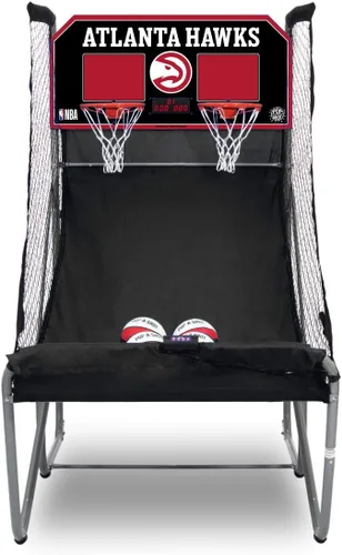 Miniatura 35 de Pop-A-Shot - Home Dual Shot Arcade Basketball Game with NBA Graphics l Sensor Scoring l 16 Game Modes l 7 Balls l Foldable Storage l for All NBA Fans
