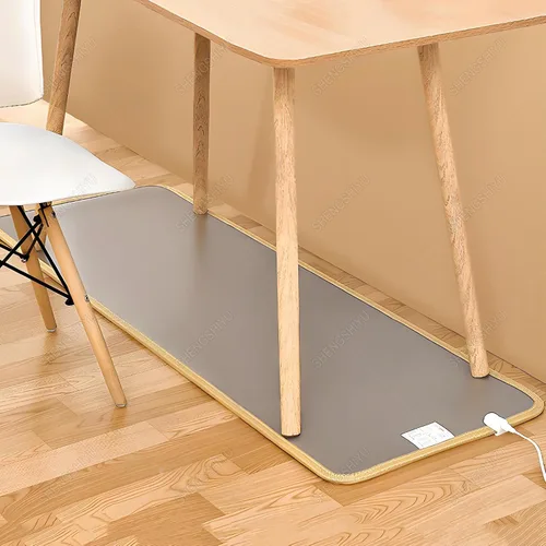 Miniatura 5 de Heated Carpet,Electric Floor Heating,Indoor Circulating Heat,Adjustable Temperature,Durables PVC,Creates a Warm Space for Family (100×100cm)