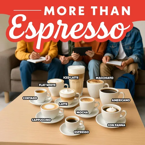 Miniatura 5 de Gourmia Cafetera eléctrica Moka Pot Espresso – Cafetera de estilo italiano de 6 disparos, base inalámbrica desmontable de 360 ° de 550 W, aluminio