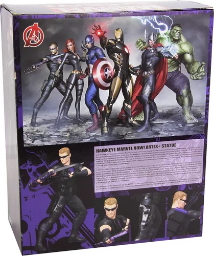 Miniatura 2 de Kotobukiya Marvel Comics Avengers Now! Estatua de Hawkeye ArtFX+
