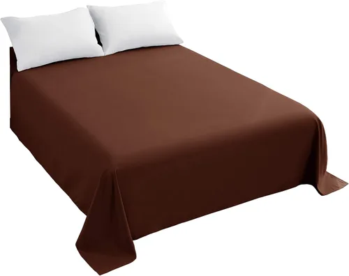 Miniatura 14 de Sfoothome Sábana encimera azul real, sábana superior de microfibra ultra suave y cómoda tamaño Queen
