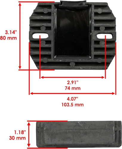 Miniatura 2 de Caltric Regulador rectificador compatible con Suzuki 500 Lt-F500F Ltf500F Quadrunner 1998-1999