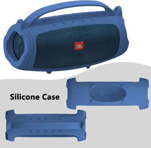 Miniatura 6 de Funda de silicona compatible con altavoz Bluetooth portátil JBL Charge 4/5, funda suave para altavoces Bluetooth JBL Charge 4/5