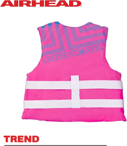 Miniatura 3 de Airhead Trend Life Jacket for Adults & Kids - USCG Approved Life Vest for Men, Women, Youth & Child, Watersports Vest for Boating, Tubing & Swimming
