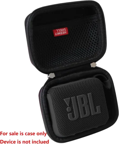 Miniatura 2 de Hermitshell Funda rígida de viaje para JBL Go 4 - Altavoz Bluetooth ultraportátil (negro, funda para JBL GO 4)