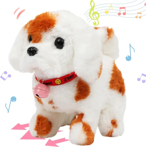 Miniatura 15 de Hopearl - Juguete de peluche electrónico interactivo de unicornio con sonidos y movimientos, camina y tiene un cuerno luminoso; regalo para niños