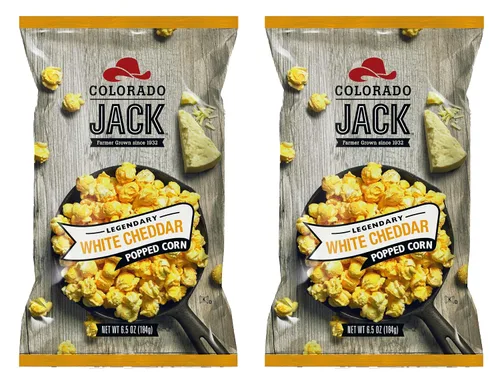 Miniatura 3 de Colorado Jack Palomitas de maíz con sabor gourmet – Maíz Colorado Jack Popped en sabores legendarios (paquete variado de 3