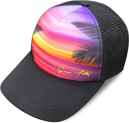 Miniatura 7 de Grace Folly Gorra de béisbol de malla Snapback para hombre o mujer