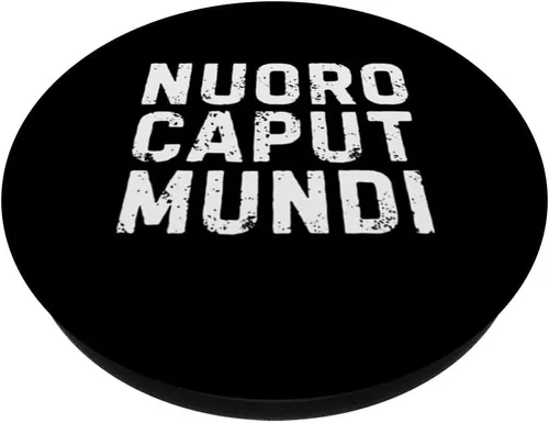 Miniatura 2 de Nuoro Caput Mundi Città Simpatica Uomo Donna Bambino PopSockets Adhesive PopGrip