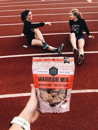 Miniatura 4 de BeeFree Warrior Mix Granola sin gluten, sin granos, apta para dieta cetogénica, mezcla de granola paleo, sin lácteos, sin conservantes, sin avena