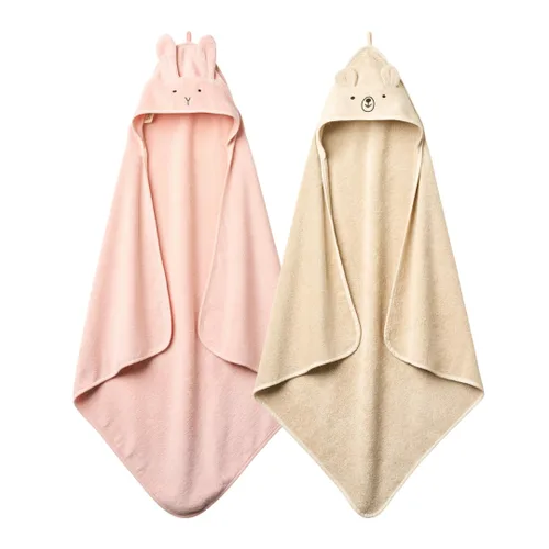 Miniatura 17 de Toalla con Capucha para Bebé – Toallas de Baño de Algodón Orgánico para Bebé – Toallas para Bebé, Toallas de Baño para Bebé para Niño, Niña, 32" x