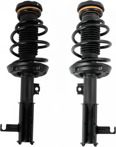 Miniatura 113 de TRQ Conjunto de Amortiguador y Resorte Delantero Cargado con Resorte Helicoidal Pre-ensamblado Compatible con Jeep Cherokee Limited AWD 14-22 Sin