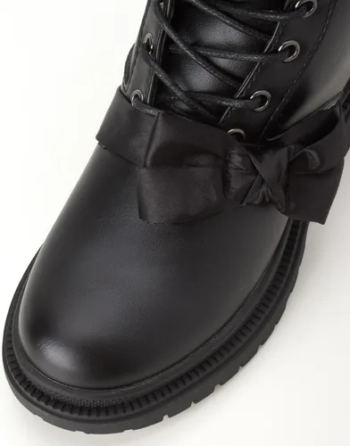 Miniatura 3 de Vince Camuto Botas para niña - Botas de moto de combate grueso con cadena (12.5-5)